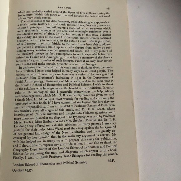 ⭐️BOGO Free⭐️ Lineage Organization in Southeastern China Paperback - Picture 11 of 16